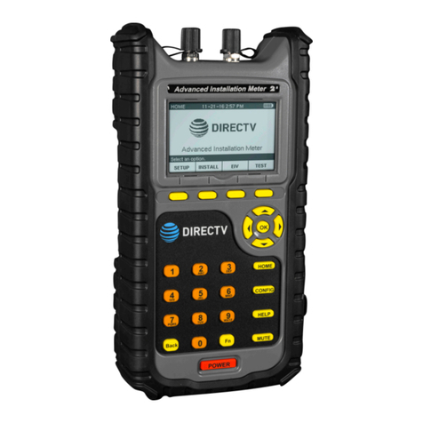 DirecTV Advanced Installation Meter 2 Manuel utilisateur