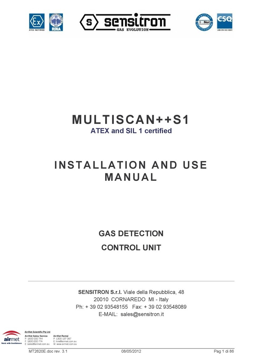 Sensitron MULTISCAN++S1 Mode d’emploi