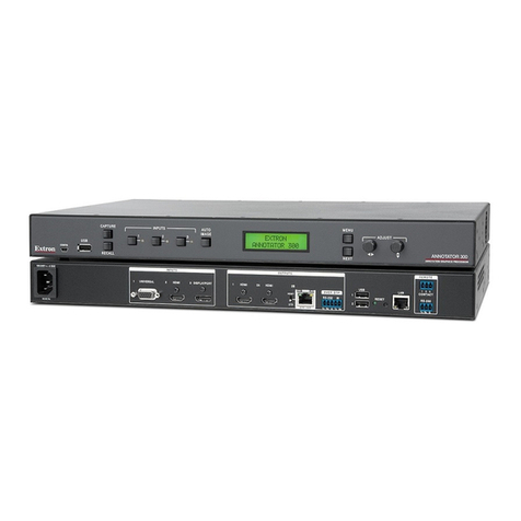 Extron electronics Annotator 300 Manuel utilisateur