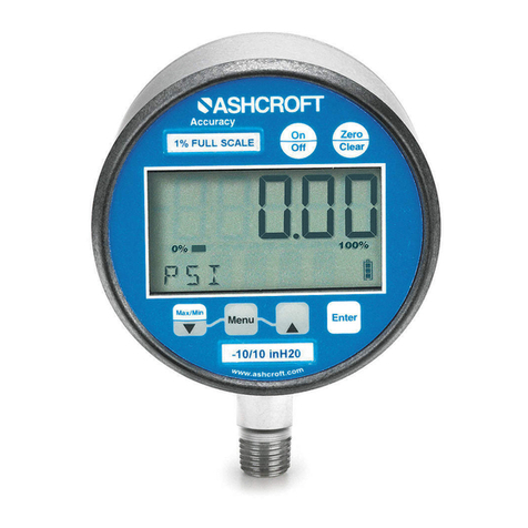 Ashcroft 2074 Manuel utilisateur