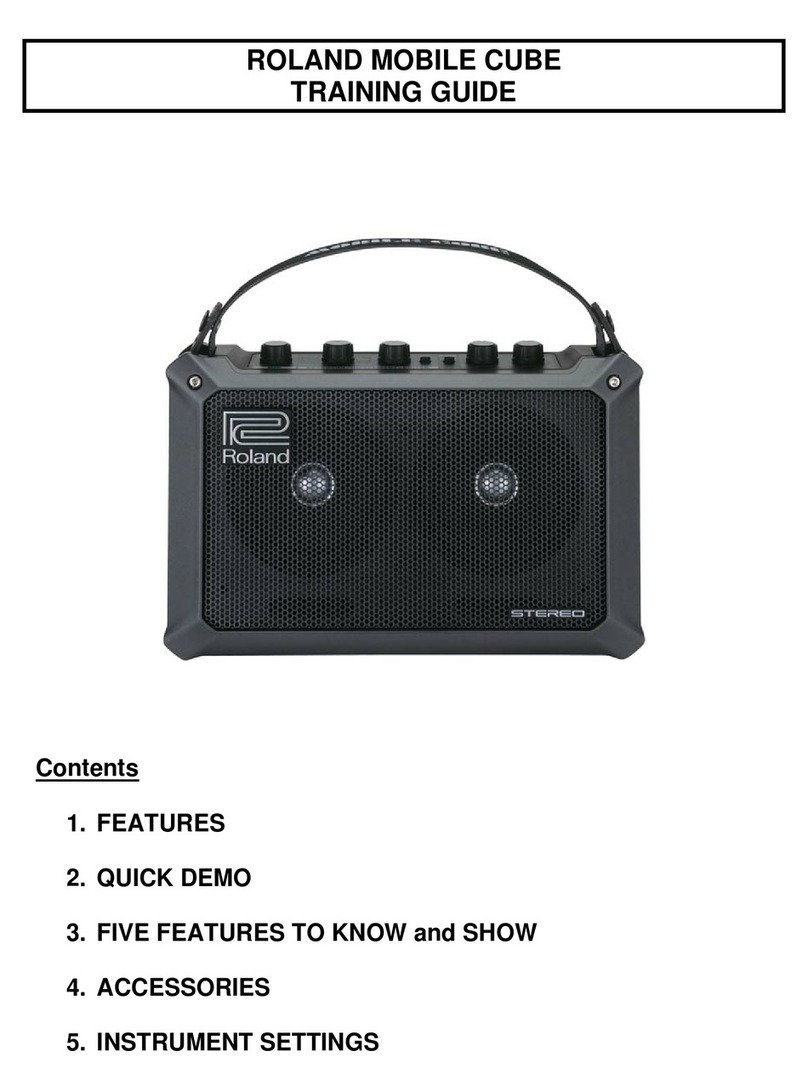 Roland MOBILE CUBE Guide de configuration