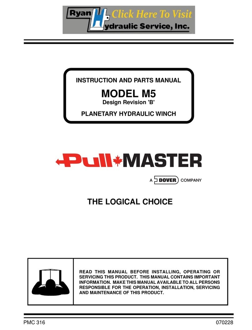 Pullmaster M5 Manuel de référence technique Pullmaster M5 Manuel de référence technique