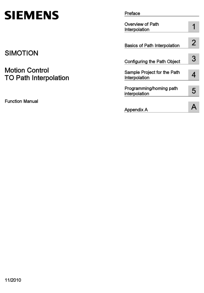 Siemens SIMOTION Manuel de la liste des pièces