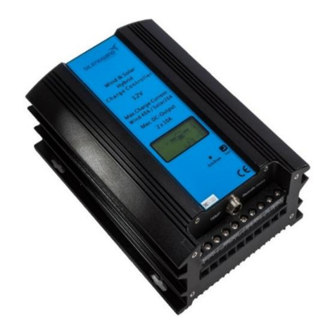 SilentWind MPPT HYBRID BOOST CHARGE CONTROLLER Manuel utilisateur