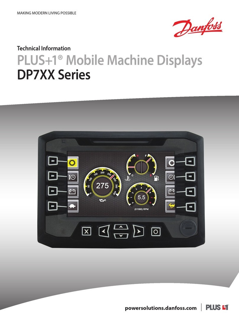 Danfoss PLUS+1 DP7 Series Manuel