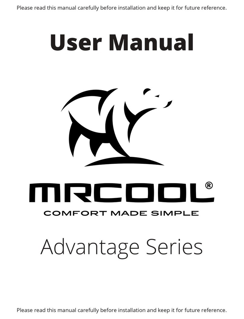 MrCool Advantage Series Manuel utilisateur