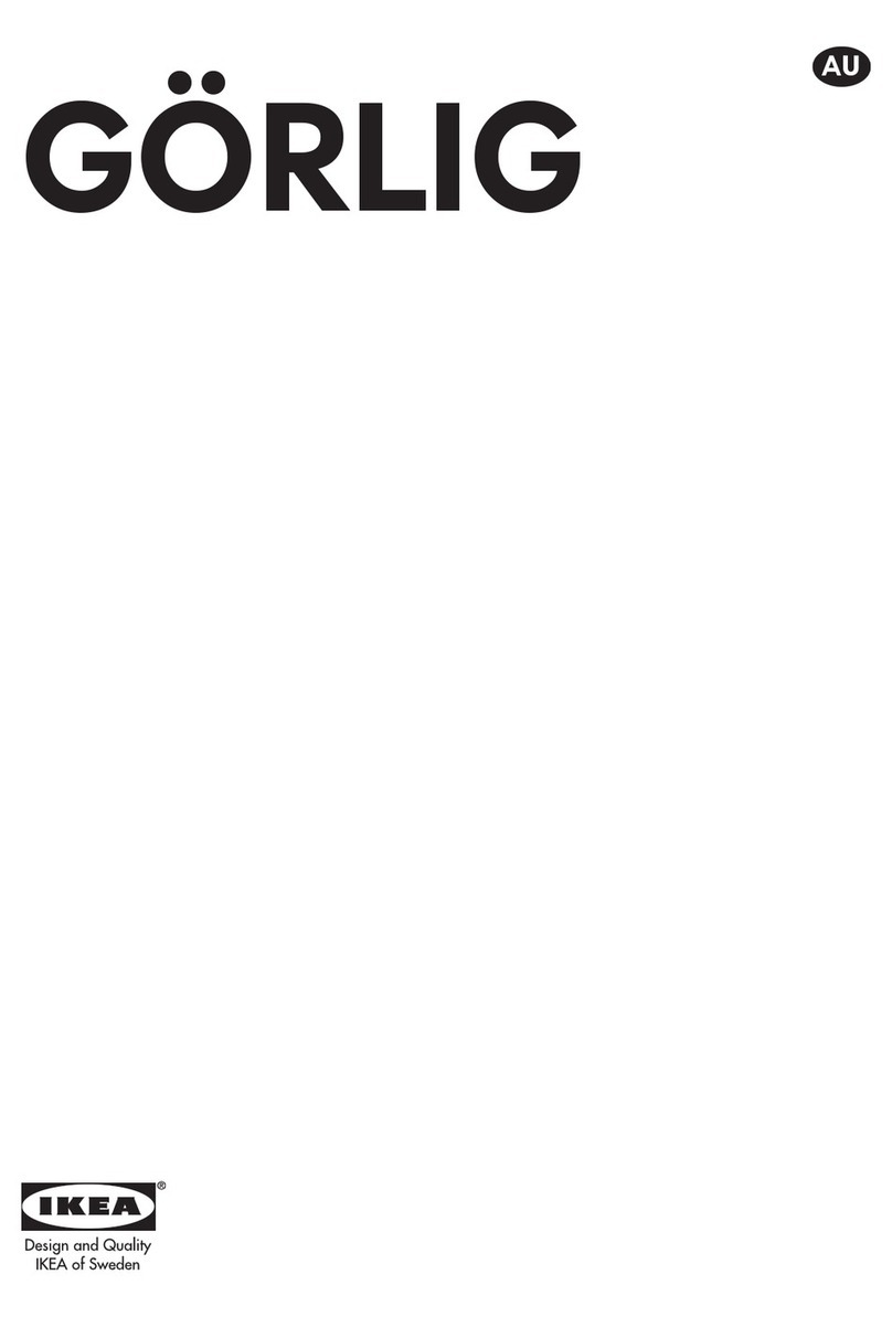 IKEA GÖRLIG Manuel utilisateur