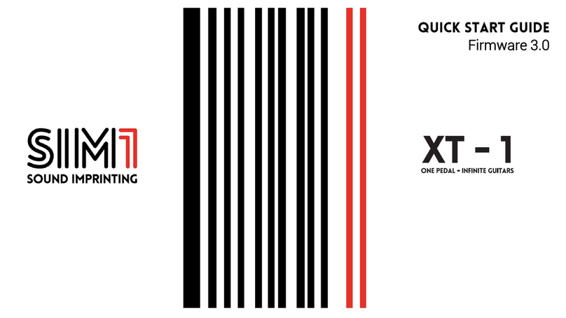 SIM1 XT-1 Manuel utilisateur