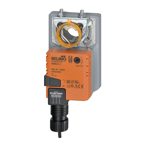 Belimo NMB24-SR Manuel utilisateur