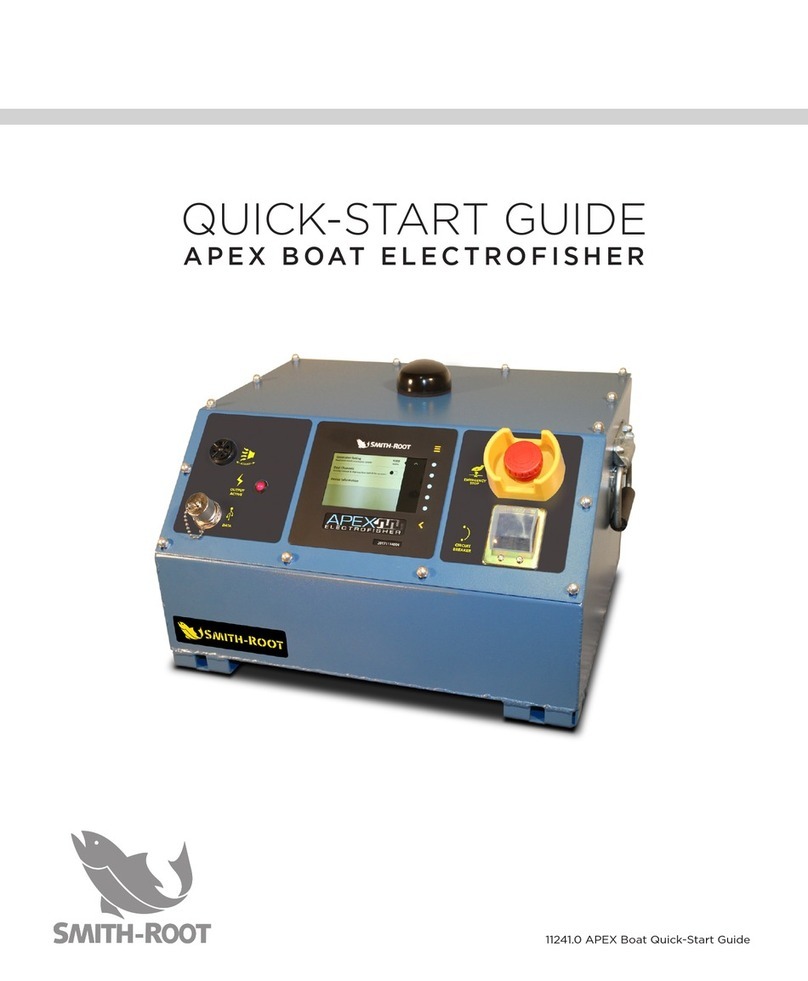 Smith-Root APEX BOAT ELECTROFISHER Manuel utilisateur