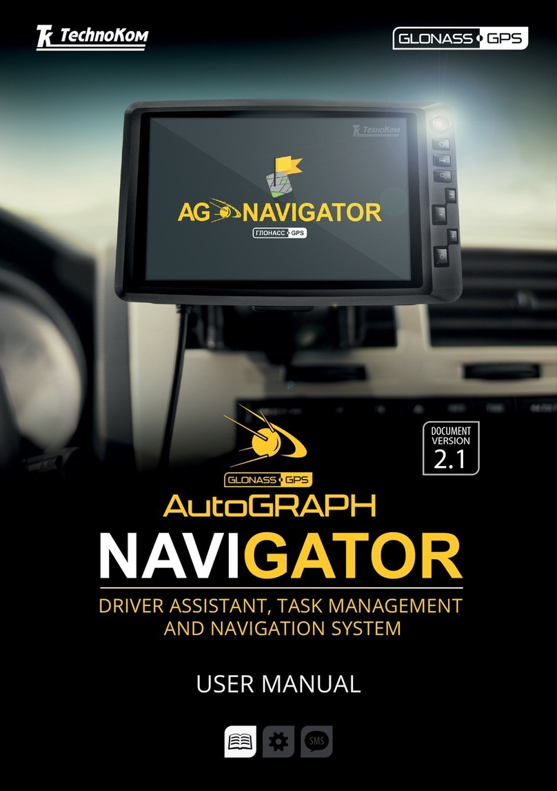 TechnoKom AutoGRAPH-NAVIGATOR Manuel utilisateur