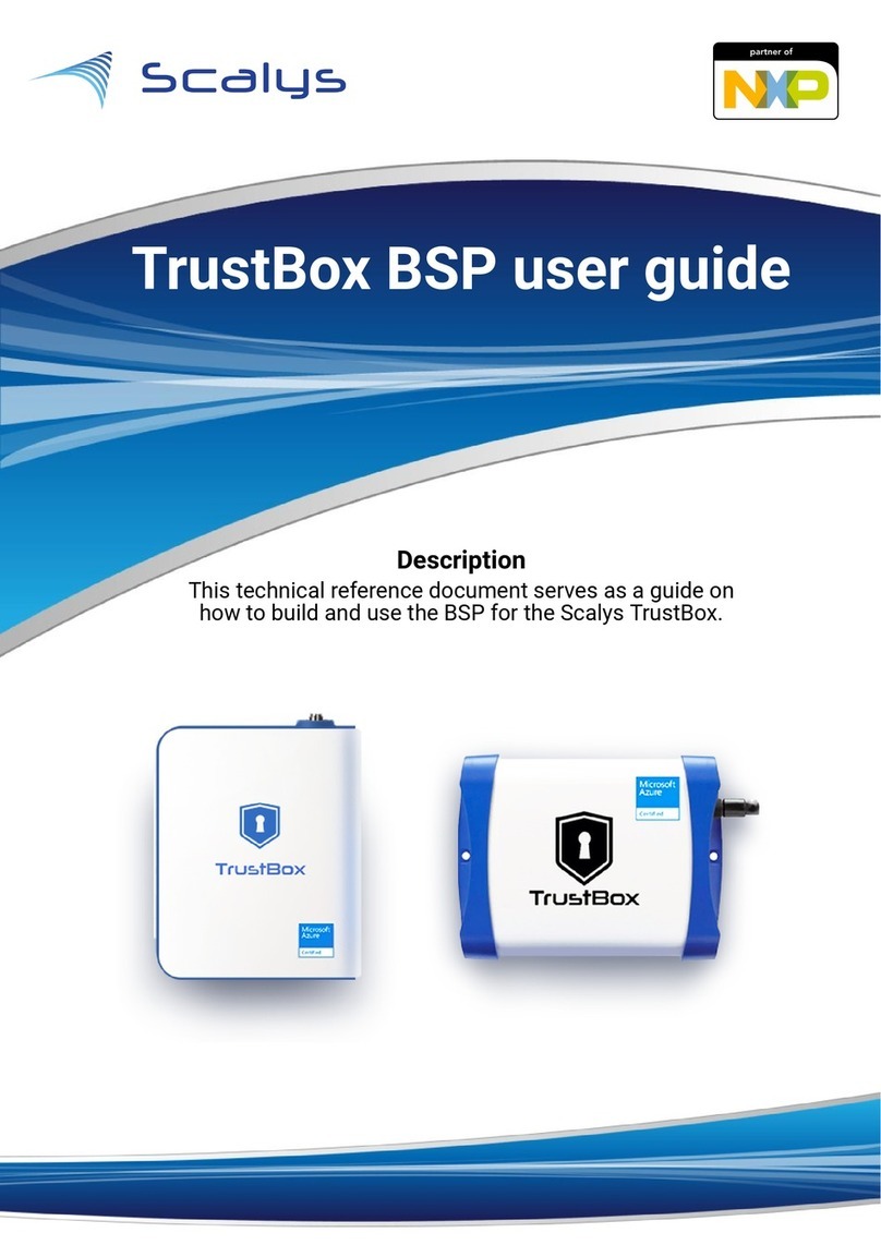 Scalys TrustBox Manuel utilisateur
