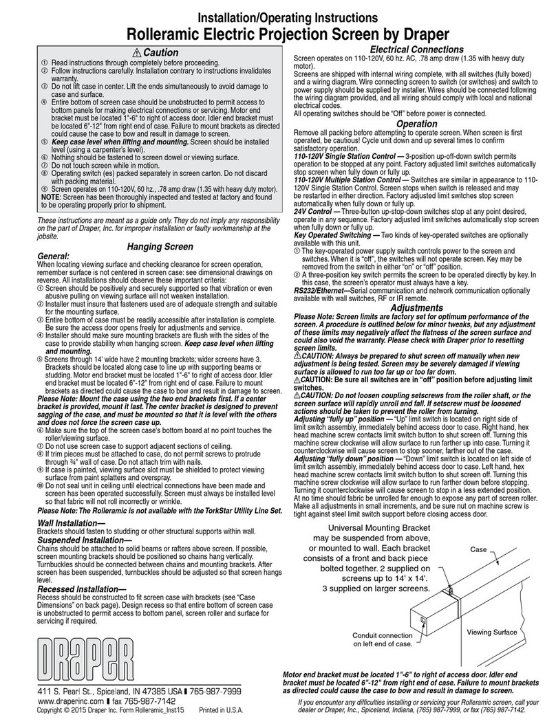 Draper Rolleramic Manuel