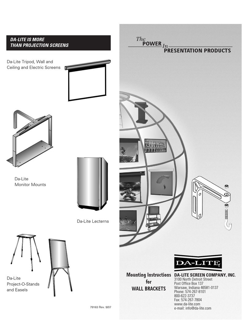 Da-Lite 11 Manuel utilisateur