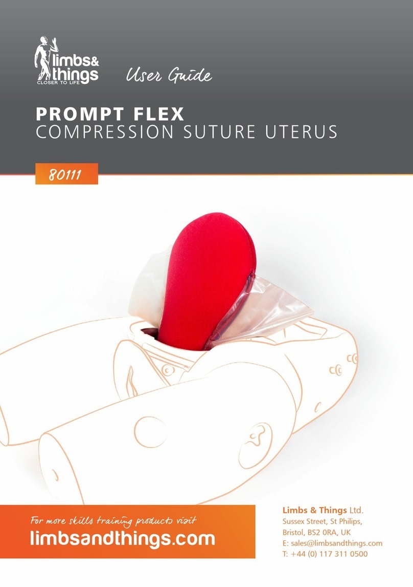 Limbs & Things PROMPT FLEX Manuel utilisateur