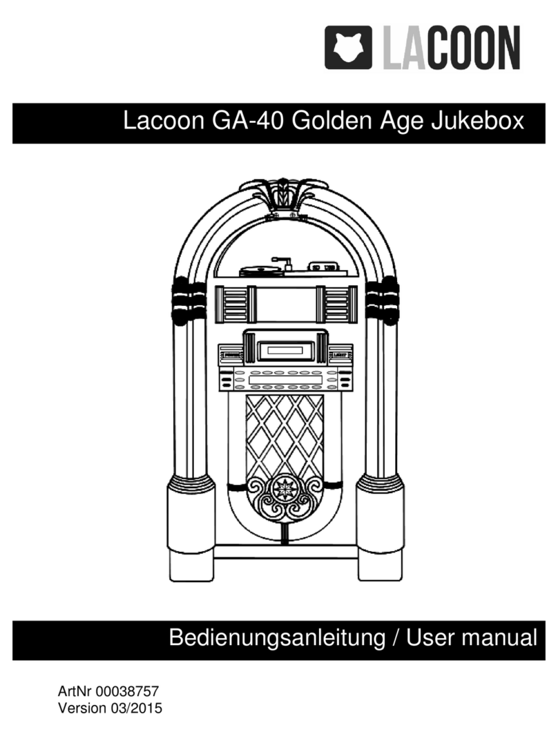 Lacoon GA-40 Manuel utilisateur