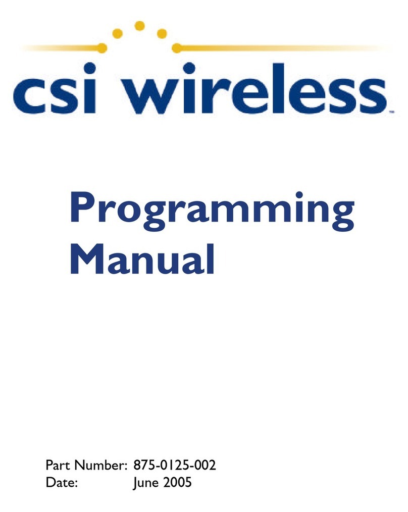 CSI Wireless DGPS MAX Manuel du propriétaire CSI Wireless DGPS MAX Manuel du propriétaire