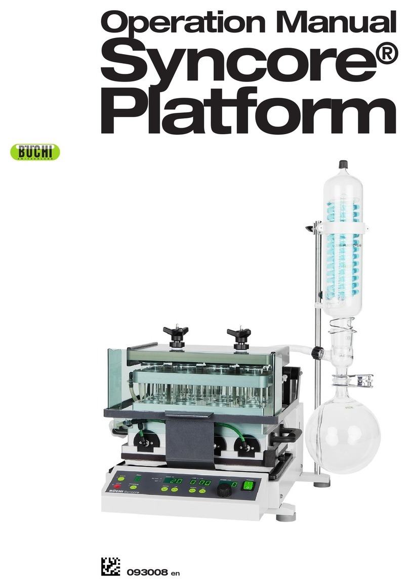 Buchi Syncore Manuel utilisateur