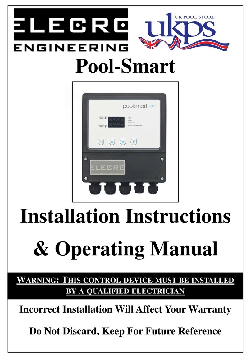 Elecro Engineering Pool-Smart Manuel de la liste des pièces