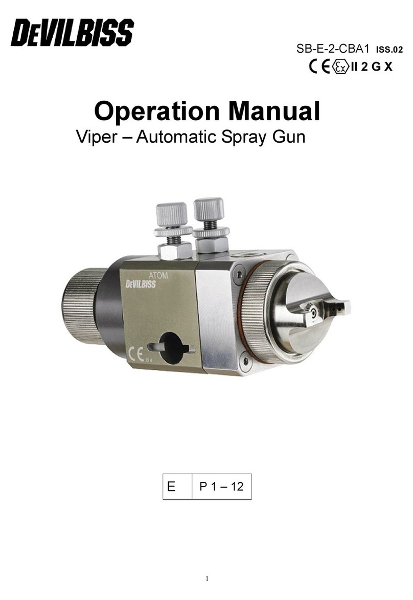 DeVilbiss Viper Manuel utilisateur