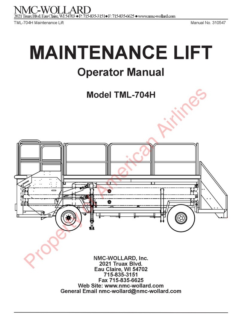 NMC-WOLLARD TML-704H Manuel utilisateur NMC-WOLLARD TML-704H Manuel utilisateur