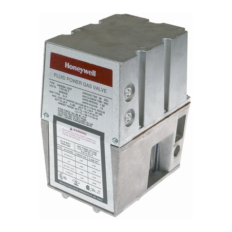 Honeywell V4055A Manuel utilisateur