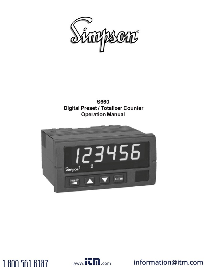 Simpson S660 Manuel utilisateur