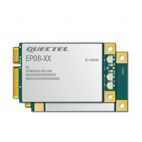 Quectel EP06 Manuel utilisateur