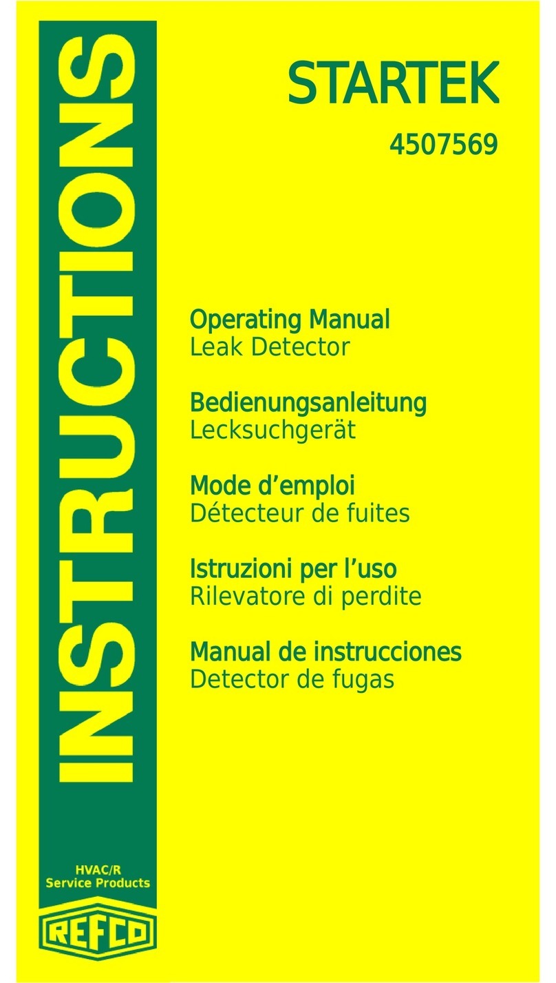 Refco Startek Manuel utilisateur