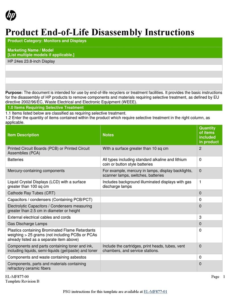 HP 24es Instructions de montage