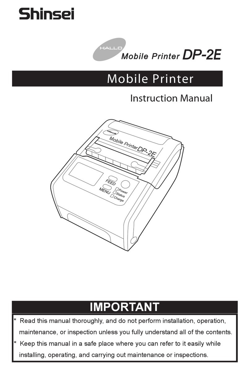 Shinsei DP-2E Manuel utilisateur