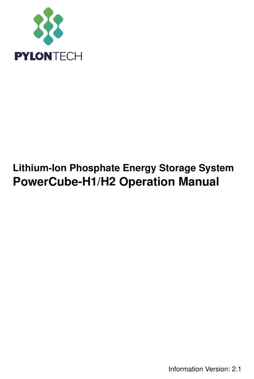 Pylontech PowerCube-H1 Manuel utilisateur