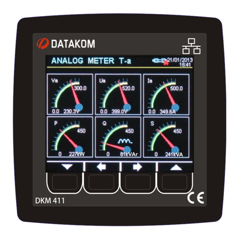 Datakom DKM-411 Manuel utilisateur Datakom DKM-411 Manuel utilisateur