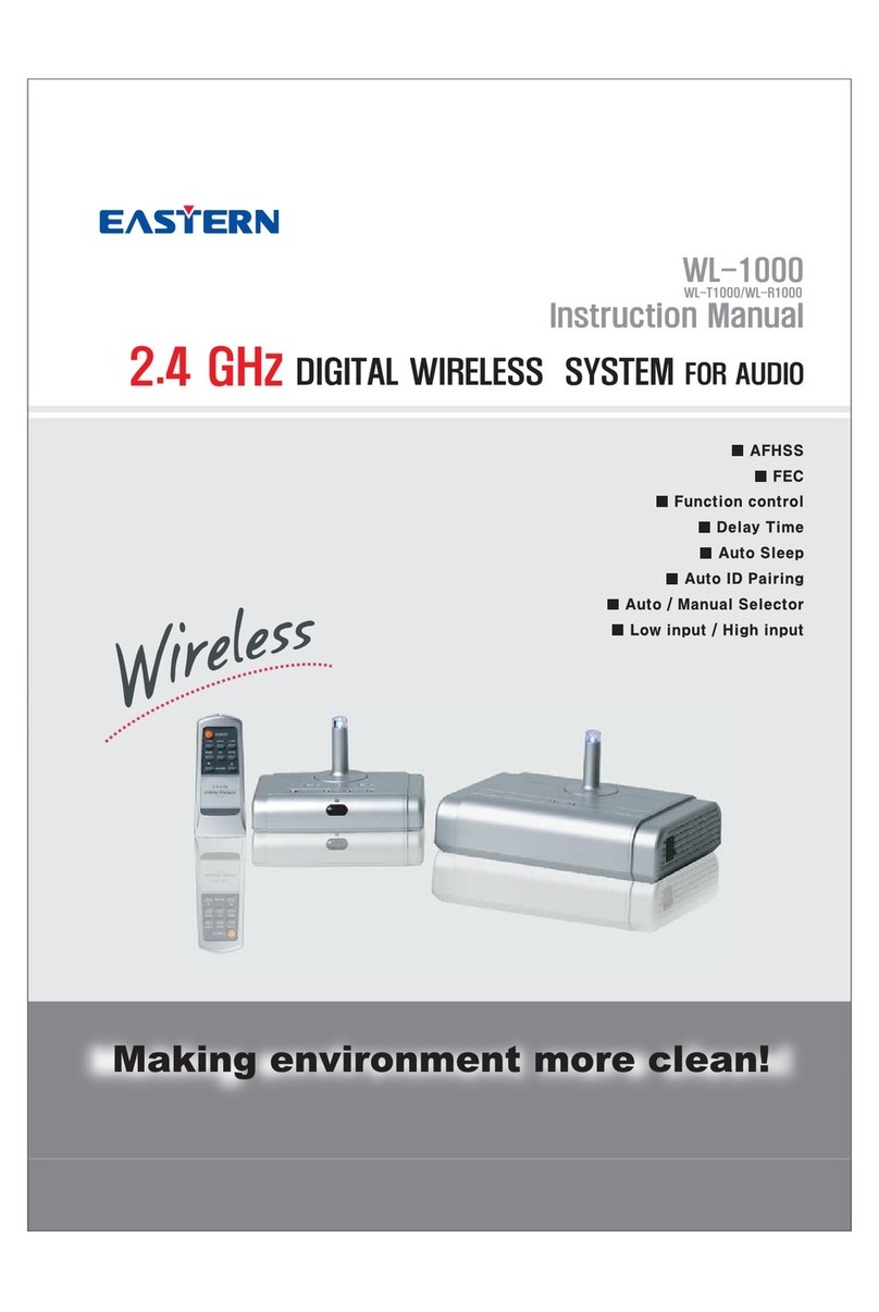 eastern WL-1000 Manuel utilisateur