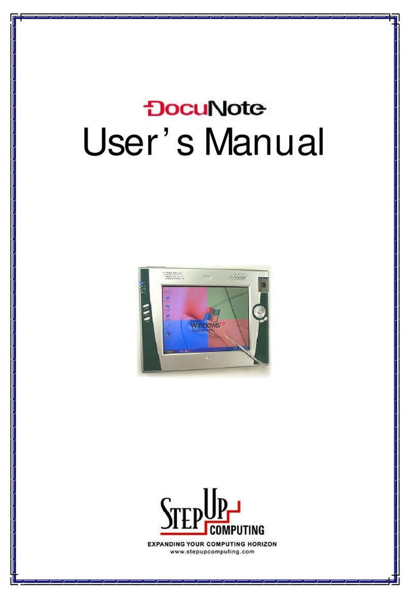StepUp computing DocuNote Manuel utilisateur