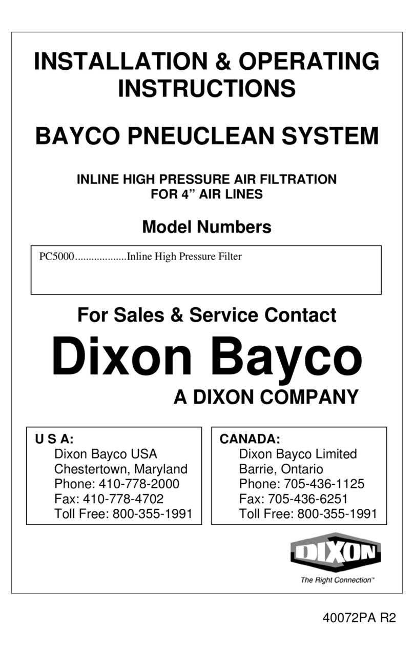 Dixon BAYCO PC5000 Manuel