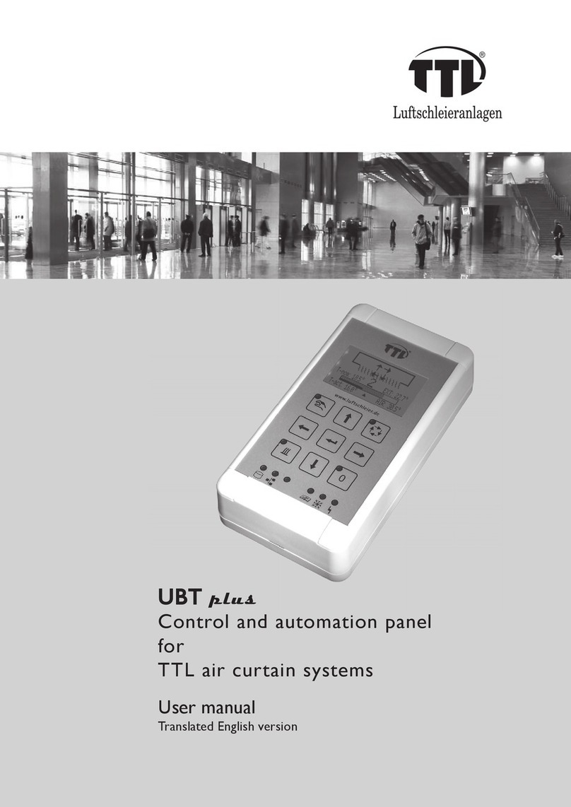 TTL UBT plus Manuel utilisateur