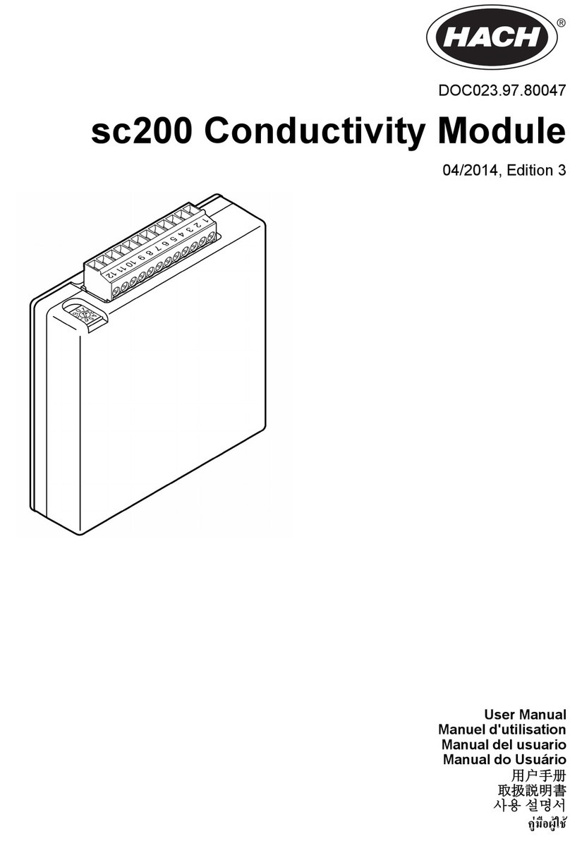 HACH LANGE sc200 Manuel utilisateur