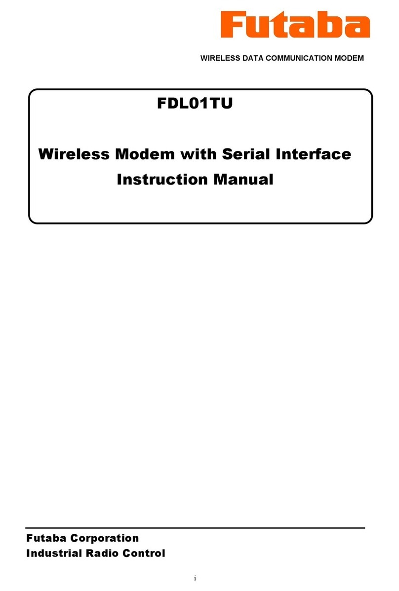 FUTABA FDL01TU Manuel utilisateur