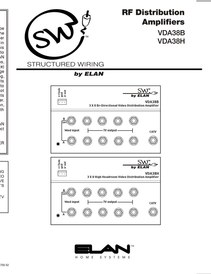 SW VDA38B Manuel utilisateur