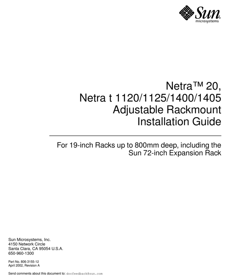 Sun Microsystems Netra 20 Manuel utilisateur