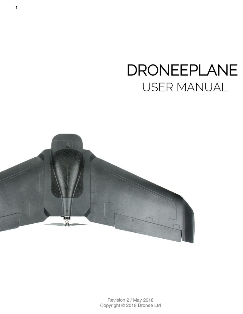 Dronee DRONEEPLANE Manuel utilisateur