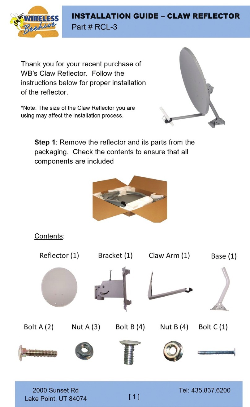 Wireless Beehive RCL-3 Manuel utilisateur