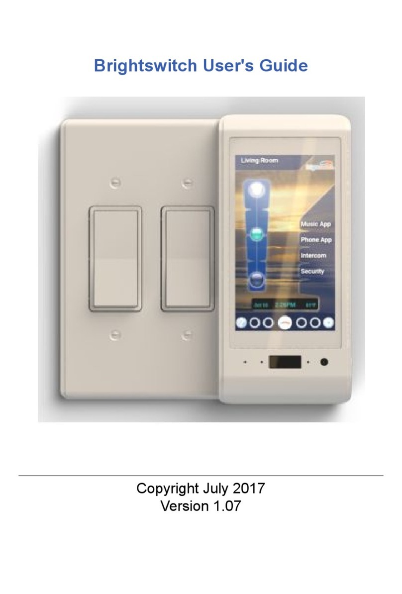 Brightswitch Brightswitch Manuel utilisateur