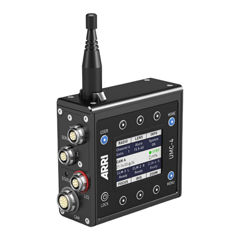 ARRI UMC-4 Manuel utilisateur