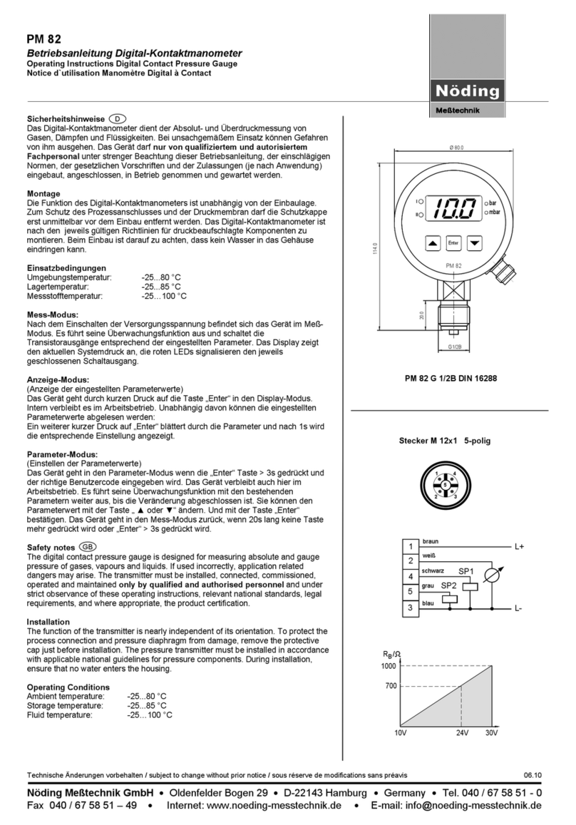Noding PM 82 Manuel utilisateur