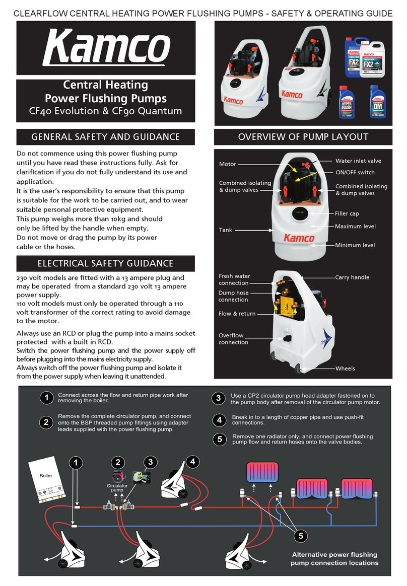 Kamco CF40 Evolution Guide de maintenance et de service Kamco CF40 Evolution Guide de maintenance et de service