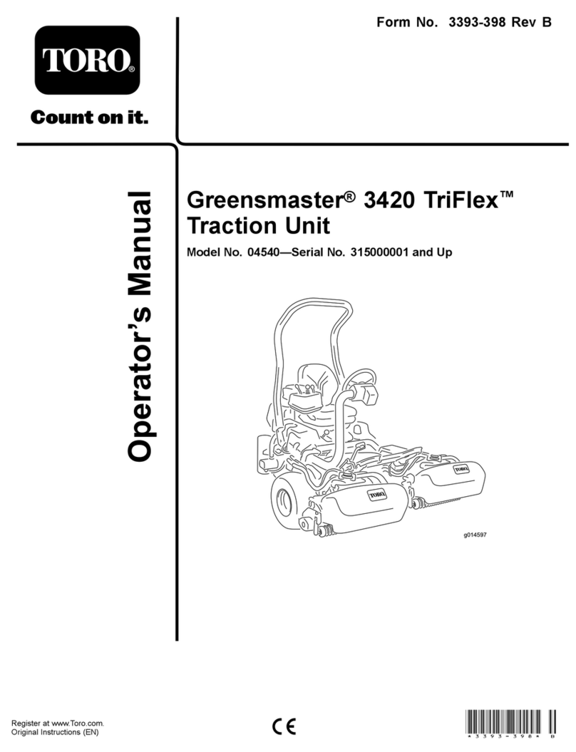 Toro 4540 Manuel utilisateur Toro 4540 Manuel utilisateur