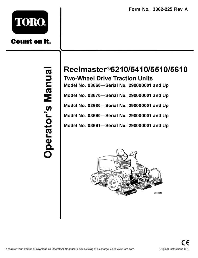 Toro 3660 Manuel utilisateur