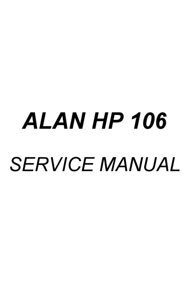Alan HP106 Manuel utilisateur